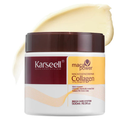 Mascarilla Profesional con Colágeno Karseell — Tratamiento Reparador Capilar