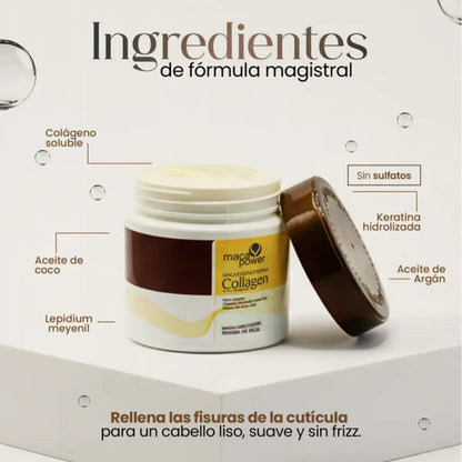 Mascarilla Profesional con Colágeno Karseell — Tratamiento Reparador Capilar